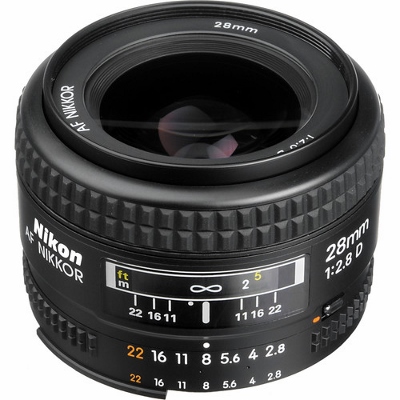 لنز-نیکون-Nikon-AF-NIKKOR-28mm-f-2-8D-Autofocus-Lens